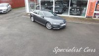 USED 2017 17 AUDI A4 2.0 TDI S LINE 4d 188 BHP 