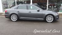 USED 2017 17 AUDI A4 2.0 TDI S LINE 4d 188 BHP 