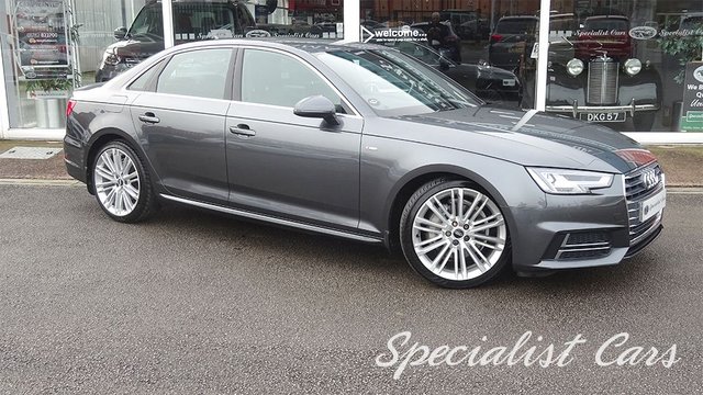 2017 17 Audi A4 2.0 TDI S LINE 4d 188 BHP