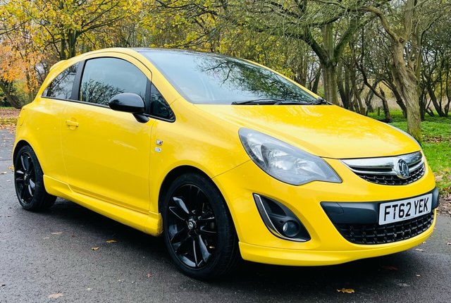 2013 62 Vauxhall Corsa 1.2 LIMITED EDITION 3d 83 BHP