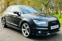 USED 2013 63 AUDI A1 2.0 TDI BLACK EDITION 3d 143 BHP &pound;20 ROAD TAX PERFORMANCE AND ECONOMY