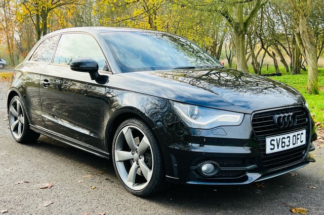 2013 63 Audi A1 2.0 TDI BLACK EDITION 3d 143 BHP