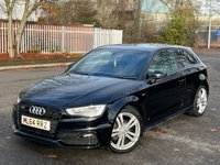 USED 2014 64 AUDI A3 1.6 TDI S LINE 3d 109 BHP 