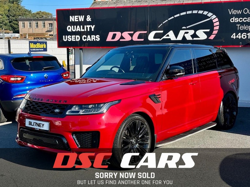 USED 2020 LAND ROVER RANGE ROVER SPORT 3.0 SDV6 HSE DYNAMIC 5d 306 BHP 22" ALLOYS & DIGITAL TV FUNCTION