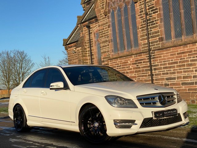 2013 13 Mercedes-Benz C-Class 2.1 C220 CDI BLUEEFFICIENCY AMG SPORT PLUS 4d 168 BHP