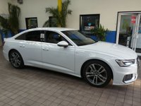 USED 2021 21 AUDI A6 2.0 TFSI S LINE 4d 202 BHP STUNNING EXAMPLE SAT NAV PART LEATHER HEATED SEATS AUDI WARRANTY TILL APRIL 2024 1 OWNER