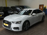 USED 2021 21 AUDI A6 2.0 TFSI S LINE 4d 202 BHP STUNNING EXAMPLE SAT NAV PART LEATHER HEATED SEATS AUDI WARRANTY TILL APRIL 2024 1 OWNER