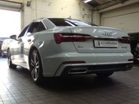 USED 2021 21 AUDI A6 2.0 TFSI S LINE 4d 202 BHP STUNNING EXAMPLE SAT NAV PART LEATHER HEATED SEATS AUDI WARRANTY TILL APRIL 2024 1 OWNER