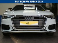 USED 2021 21 AUDI A6 2.0 TFSI S LINE 4d 202 BHP STUNNING EXAMPLE SAT NAV PART LEATHER HEATED SEATS AUDI WARRANTY TILL APRIL 2024 1 OWNER