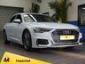USED 2021 21 AUDI A6 2.0 TFSI S LINE 4d 202 BHP STUNNING EXAMPLE SAT NAV PART LEATHER HEATED SEATS AUDI WARRANTY TILL APRIL 2024 1 OWNER