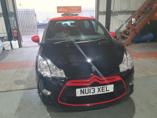 2013 13 Citroen DS3 1.6 E-HDI DSTYLE RED 3d 90 BHP