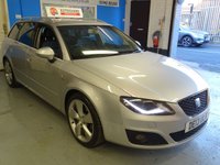 USED 2013 13 SEAT EXEO 2.0 TDI SPORT TECH ESTATE * SATNAV *      LOW MILES