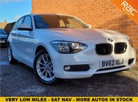 USED 2012 62 BMW 1 SERIES 1.6 116I SE 5d 135 BHP LOW MILES - NEW SHAPE - AUTOMATIC
