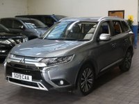 USED 2019 19 MITSUBISHI OUTLANDER 2.0 4 5d 148 BHP APP BASED SAT NAV LEATHER CAMERA LOW MILEAGE MITSUBISHI WARRANTY MAY 2024