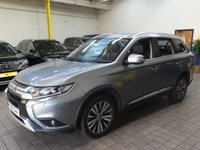 USED 2019 19 MITSUBISHI OUTLANDER 2.0 4 5d 148 BHP APP BASED SAT NAV LEATHER CAMERA LOW MILEAGE MITSUBISHI WARRANTY MAY 2024