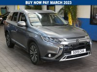 USED 2019 19 MITSUBISHI OUTLANDER 2.0 4 5d 148 BHP APP BASED SAT NAV LEATHER CAMERA LOW MILEAGE MITSUBISHI WARRANTY MAY 2024