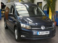 USED 2019 69 VOLKSWAGEN CADDY MAXI 2.0 C20 LIFE TDI 5d 101 BHP 7 SEATS CRUISE PARKING SENSORS 6 MONTHS GOLD WARRANTY