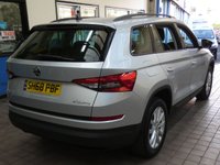 USED 2018 68 SKODA KODIAQ 1.5 SE TSI DSG 5d 148 BHP GENUINE LOW MILEAGE ULEZ CAX EXEMPT STUNNING CONDITION