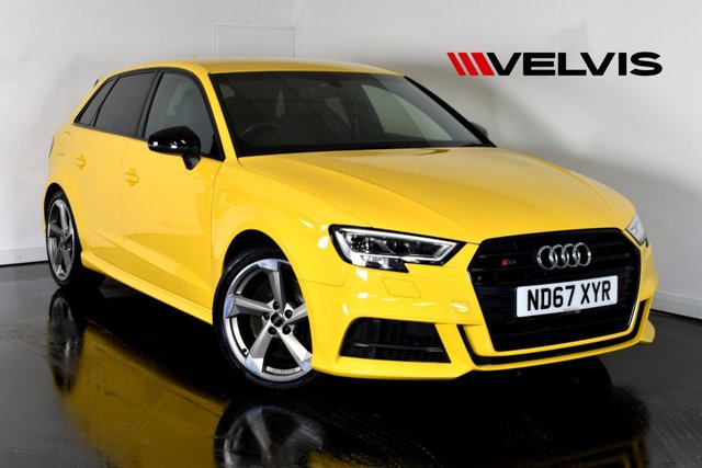 2018 67 Audi A3 2.0 S3 SPORTBACK TFSI QUATTRO BLACK EDITION 5d 306 BHP