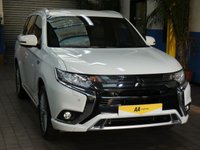 USED 2019 69 MITSUBISHI OUTLANDER 2.4 PHEV DYNAMIC SAFETY 5d 222 BHP APP BASED SAT NAV LEATHER CAMERA VAT Q CAZ ULEZ COMPLIANT MITSUBISHI WARRANTY DEC 2024
