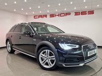 USED 2018 18 AUDI A4 ALLROAD 2.0 TDI (190 PS) SPORT S TRONIC QUATTRO ( EURO 6 ) S/S + NAV + TECH PACK + PANORAMIC E/SUNROOF + HEATED LEATHERS + CRUISE + SMARTPHONE INTERFACE + MULTIMEDIA + XENON / LEDS + F/R PARK AID + PRIVACY + 18S PAN ROOF+LEDS+PARK+TECH PACK+H/LEATHERS+NAV+CRUISE