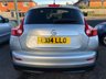 USED 2014 14 NISSAN JUKE 1.6 TEKNA 5d 117 BHP AUTOMATIC!!!, 1 FORMER KEEPER, LONG MOT WITH NO ADVISORIES!!!, TIMING CHAIN RUN ENGINE!!, GREAT SERVICE HISTORY,  CLIMATE CONTROL, MULTI FUNCTION STEERING WHEEL, CRUISE CONTROL, ELECTRIC WINDOWS AND POWER FOLDING MIRRORS, KEYLESS START AND ENTRY, PUSH START IGNITION, CD/RADIO/USB/AUX, AUTOMATIC LIGHTS AND WIPERS, BLUETOOTH PHONE CONNECTIVITY, 2 KEYS, SAT NAV, FRONT HEATED SEATS, FULL LEATHER INTERIOR, REVERSING CAMERA, REMOTE CENTRAL LOCKING, DAY TIME RUNNING LIGHTS, FRONT FOG LIGHTS AND DIAMOND