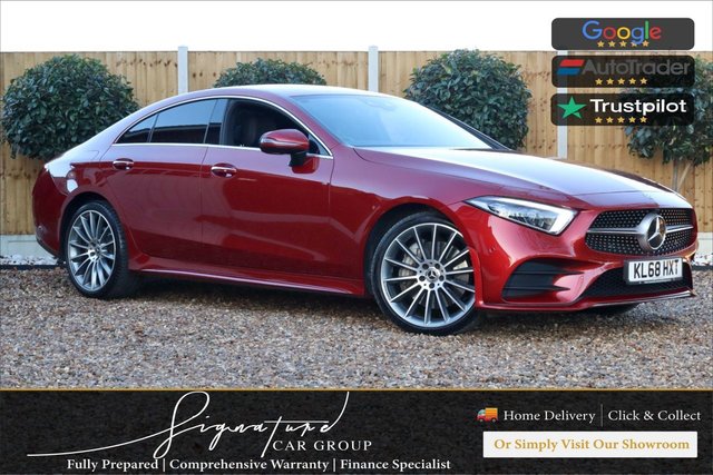 2019 68 MERCEDES-BENZ CLS CLASS 2.9 CLS 350 D 4MATIC AMG LINE PREMIUM PLUS 4d 282 BHP No Deposit Finance & Part Ex Available