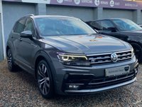 USED 2019 19 VOLKSWAGEN TIGUAN 2.0 R-LINE TDI DSG 5d 148 BHP FULL LEATHER + PAN ROOF