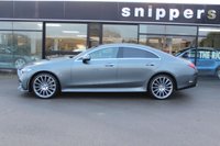 PRE-OWNED 2019 69 MERCEDES-BENZ CLS CLASS 2.9 CLS 400 D 4MATIC AMG LINE PREMIUM PLUS 4d 336 BHP Selenite Grey Metallic, Black Leather Interior, 20" AMG Alloys, 360 Cameras, Widescreen Cockpit, Command Satalite Navigation, Bluetooth, DAB, Apple CarPlay, Smartphone Integration, Burmister Premium Speaker System, Electric Glass Sunroof, Heated Seats, Cruise ControlSunroof, AMG Body styling, Ambient Lighting, Adaptive LED Headlights, Keyless Go. Sun Protection Glazing, 2 Keys and Book Pack, Full Mercedes Service History.