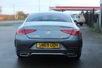 PRE-OWNED 2019 69 MERCEDES-BENZ CLS CLASS 2.9 CLS 400 D 4MATIC AMG LINE PREMIUM PLUS 4d 336 BHP Selenite Grey Metallic, Black Leather Interior, 20" AMG Alloys, 360 Cameras, Widescreen Cockpit, Command Satalite Navigation, Bluetooth, DAB, Apple CarPlay, Smartphone Integration, Burmister Premium Speaker System, Electric Glass Sunroof, Heated Seats, Cruise ControlSunroof, AMG Body styling, Ambient Lighting, Adaptive LED Headlights, Keyless Go. Sun Protection Glazing, 2 Keys and Book Pack, Full Mercedes Service History.