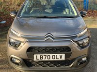 USED 2020 70 CITROEN C3 1.2 PURETECH FLAIR S/S 5d 82 BHP 1 FORMER KEEPER+CLIMATE+PARKING SENSORS+BLUETOOTH+ALLOY WHEELS+1 KEY+MEDIA+AUX+USB+DAB