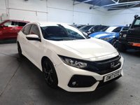 USED 2017 17 HONDA CIVIC 1.0 VTEC SR 5d 128 BHP 