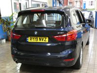 USED 2019 19 BMW 2 SERIES 1.5 218I SE GRAN TOURER 5d 139 BHP 7 SEATS SAT NAV PARKING SENSORS 1 OWNER 6 MONTHS GOLD WARRANTY