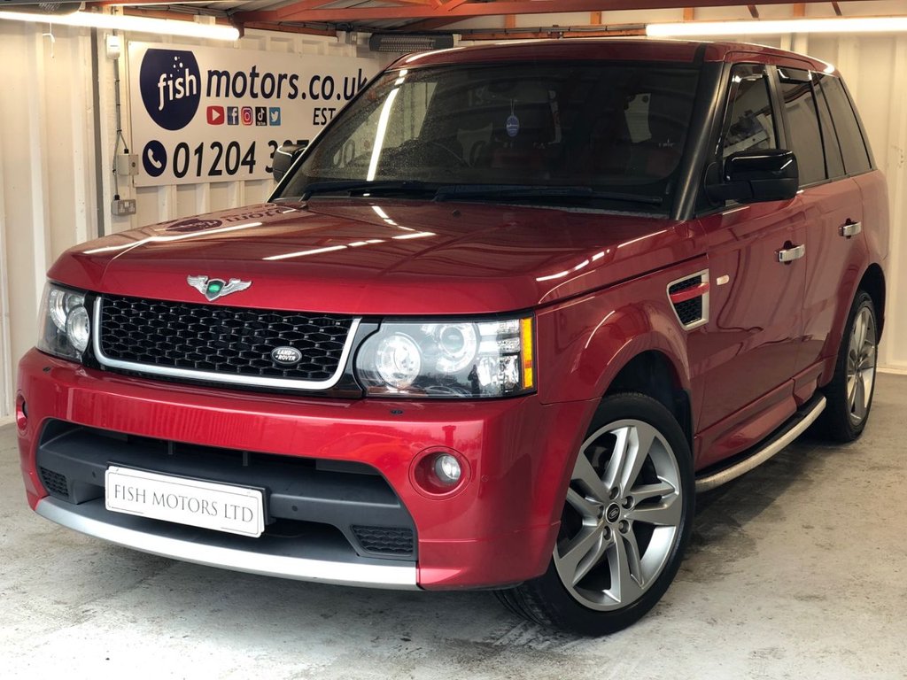 Range Rover Sport Rimini Red Range Rover Sport 2010 Red