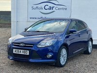 USED 2014 64 FORD FOCUS 1.0 ZETEC NAVIGATOR 5d 124 BHP www.suffolkcarcentre.co.uk - Located at Lowestoft