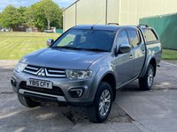 USED 2015 15 MITSUBISHI L200 2.5 DI-D 4X4 BARBARIAN LB DCB 175 BHP VERY CLEAN CARED FOR EXAMPLE NO VAT