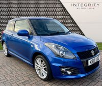USED 2017 17 SUZUKI SWIFT 1.6 SPORT 3d 134 BHP LOW RATE FINANCE/HOME DELIVERY