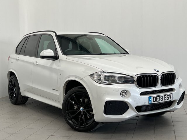 2018 18 BMW X5 3.0 XDRIVE30D M SPORT 5d 255 BHP