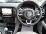 USED 2019 19 JEEP COMPASS 1.6 MULTIJET II LIMITED 5d 119 BHP Finished in VOCAL WHITE PEARL with SKI GREY HEATED LEATHER SEATS. This is a tough and well-equipped SUV. This is the sort of car you have to consider if you want a practical, classy and high spec family SUV at a very affordable price. Features include Sat Nav, DAB Radio, Apple Play, Rear Camera, Auto Parking, Alloys, Heated Steering Wheel and much more. Dealer serviced at 9828 miles, 23668 miles and at 31014 miles.