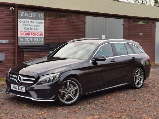 2017 67 Mercedes-Benz C-Class 2.1 C 220 D AMG LINE 5d 170 BHP