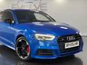 USED 2018 67 AUDI S3 2.0 TFSI QUATTRO BLACK EDITION 3d 306 BHP B&O, SPORT SEATS, CAMERA!