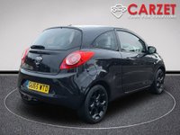 USED 2015 65 FORD KA 1.2 ZETEC BLACK EDITION 3d 69 BHP FORD KA 1.2 ZETEC BLACK EDITION 3d 69 BHP