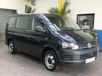 USED 2019 19 VOLKSWAGEN TRANSPORTER SHUTTLE 2.0 T32 TDI SHUTTLE S BMT 5d 101 BHP 8 SEATS AIR CON PARKING SENSORS 6 MONTHS GOLD WARRANTY