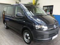 USED 2019 19 VOLKSWAGEN TRANSPORTER SHUTTLE 2.0 T32 TDI SHUTTLE S BMT 5d 101 BHP 8 SEATS AIR CON PARKING SENSORS 6 MONTHS GOLD WARRANTY