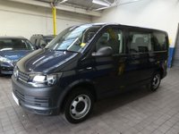 USED 2019 19 VOLKSWAGEN TRANSPORTER SHUTTLE 2.0 T32 TDI SHUTTLE S BMT 5d 101 BHP 8 SEATS AIR CON PARKING SENSORS 6 MONTHS GOLD WARRANTY