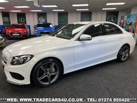 USED 2016 16 MERCEDES-BENZ C-CLASS 2.1 C220 D AMG LINE 4d  UK DELIVERY FLAT FEE &pound;175*OVER 100 IMAGES ON OUR WEBSITE*BESPOKE FINANCE ARRANGED*PART EXCHANGE WELCOME*ALL VEHICLES HPI CLEAR