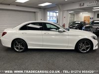 USED 2016 16 MERCEDES-BENZ C-CLASS 2.1 C220 D AMG LINE 4d  UK DELIVERY FLAT FEE &pound;175*OVER 100 IMAGES ON OUR WEBSITE*BESPOKE FINANCE ARRANGED*PART EXCHANGE WELCOME*ALL VEHICLES HPI CLEAR