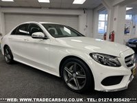 USED 2016 16 MERCEDES-BENZ C-CLASS 2.1 C220 D AMG LINE 4d  UK DELIVERY FLAT FEE &pound;175*OVER 100 IMAGES ON OUR WEBSITE*BESPOKE FINANCE ARRANGED*PART EXCHANGE WELCOME*ALL VEHICLES HPI CLEAR