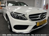 USED 2016 16 MERCEDES-BENZ C-CLASS 2.1 C220 D AMG LINE 4d  UK DELIVERY FLAT FEE &pound;175*OVER 100 IMAGES ON OUR WEBSITE*BESPOKE FINANCE ARRANGED*PART EXCHANGE WELCOME*ALL VEHICLES HPI CLEAR