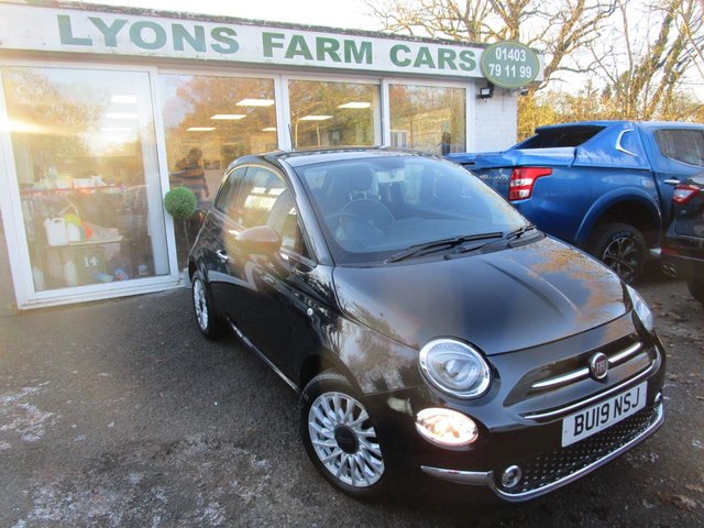 2019 19 Fiat 500 1.2 LOUNGE 3d 69 BHP NEW SHAPE